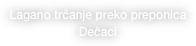 Lagano trčanje preko preponica Dečaci